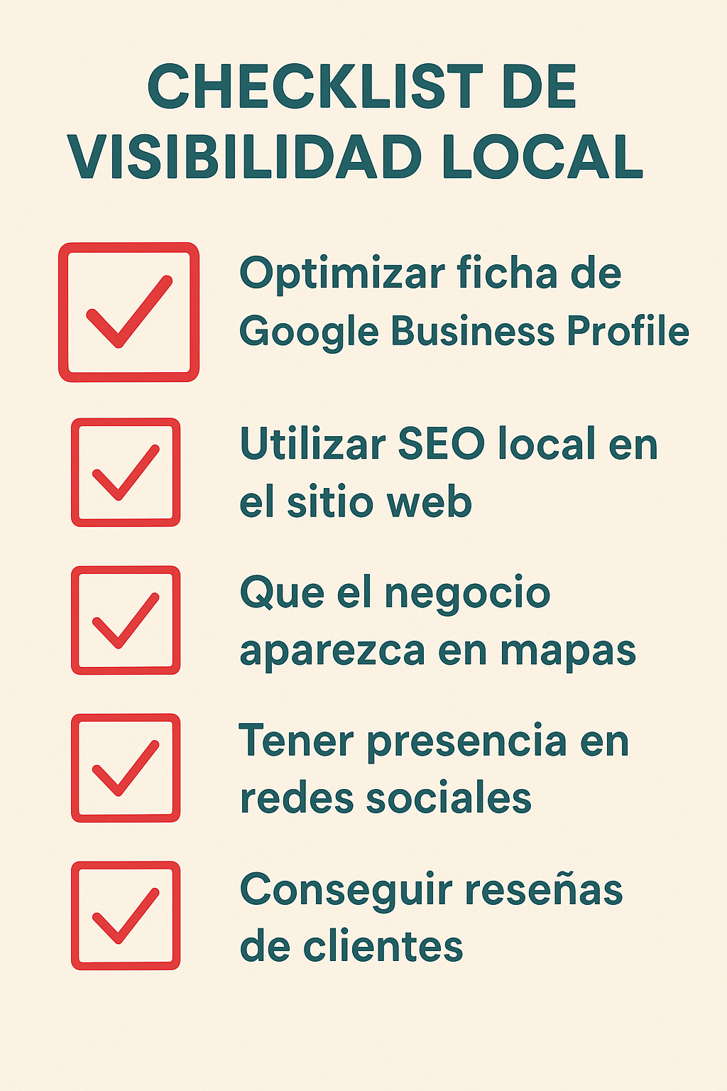 Ejemplo de ficha de Google optimizada para tienda en Alicante