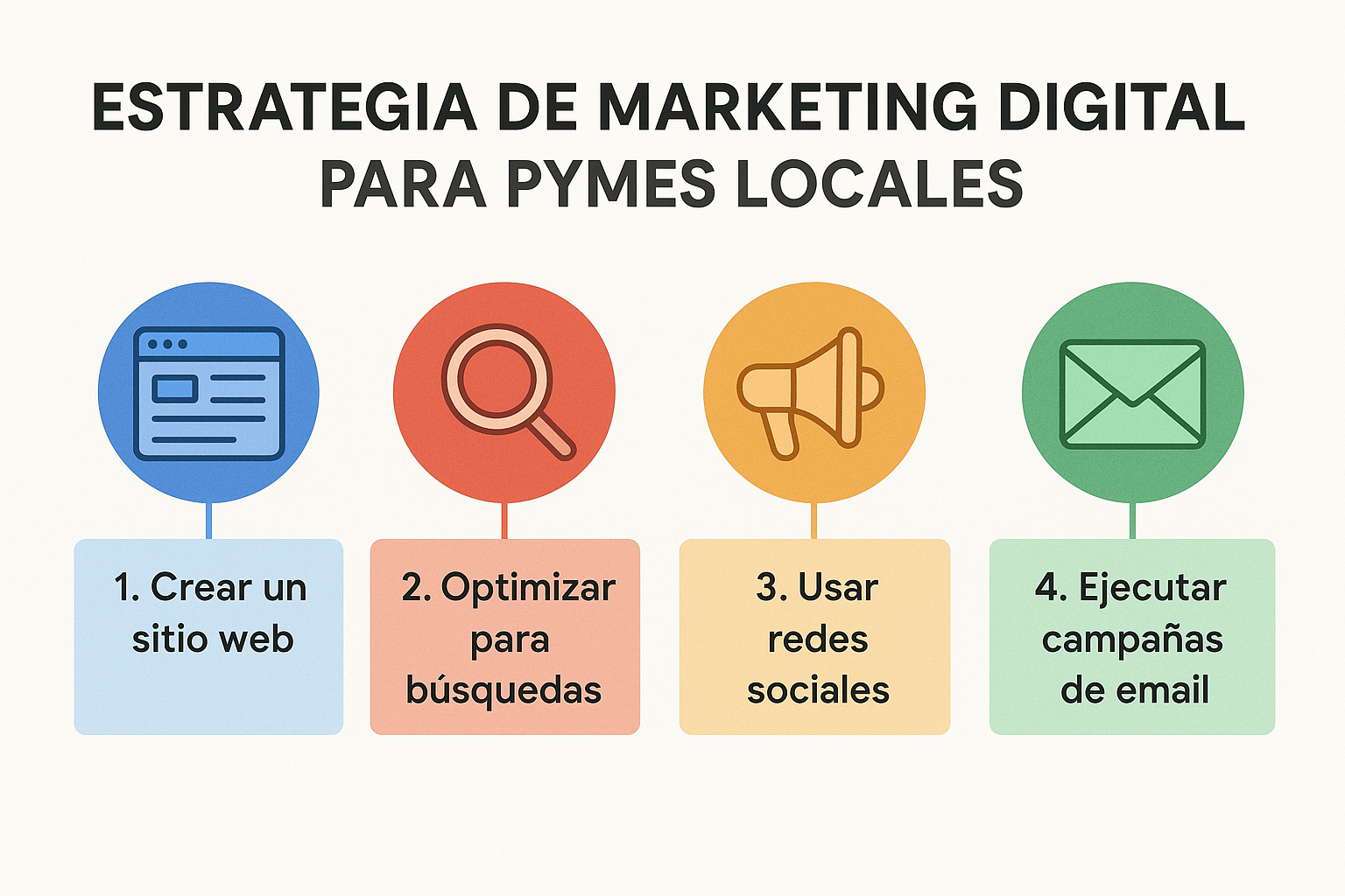 Pasos clave para una estrategia de marketing digital en pymes de Aspe