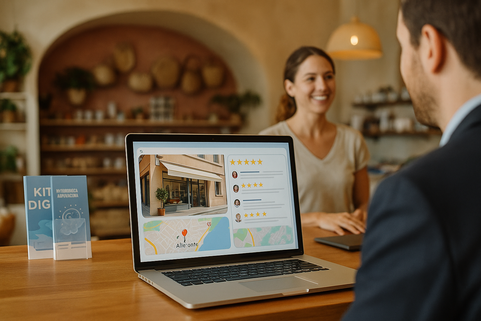 Perfil optimizado de Google My Business para una pyme local de Alicante con fotos y reseñas