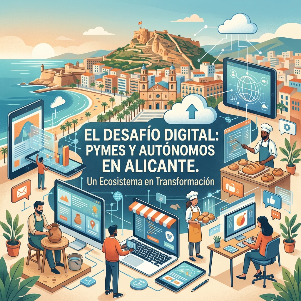 El desafío digital para las pymes y autónomos en Alicante: Un ecosistema en transformación
